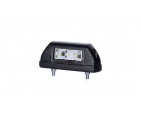 LTD 702 Фонарь подсветки заднего номера HOR 63 3 LED корпус чорный функция: подсветка номера 5702 LTD 702 Фонарь подсветки заднего номера HOR 63 3 LED корпус чорный функция: подсветка номера 5702